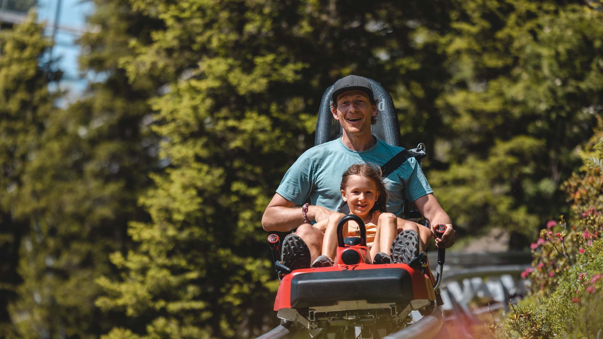 Outdoor action in Alpbachtal